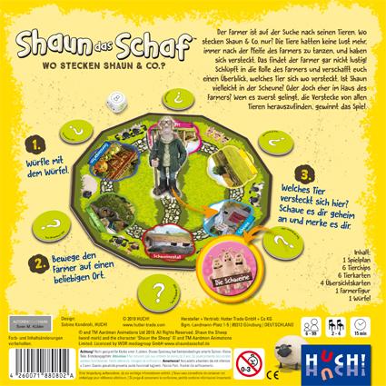Weitere Produktbilder / AUSVERKAUFT / Shaun das Schaf - Wo stecken Shaun & Co